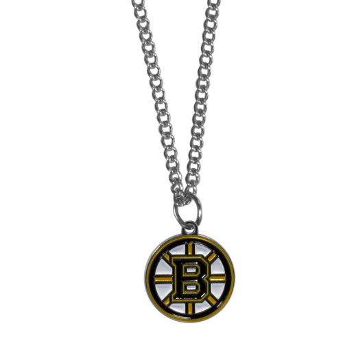 Boston Bruins NHL Team Logo Chain Necklace