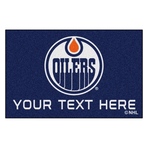 Edmonton Oilers Personalized Mat