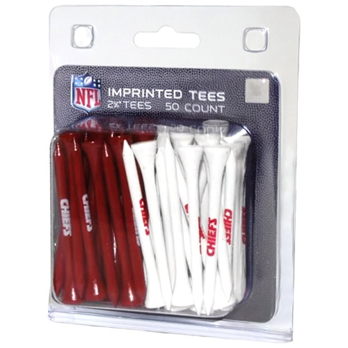 Kansas City Chiefs NFL Red & White Golf Tees