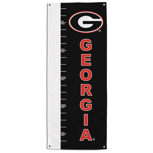 Georgia Bulldogs NCAA Growth Chart Banner