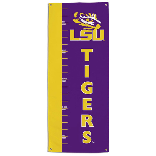 LSU Tigers NCAA Growth Chart Banner