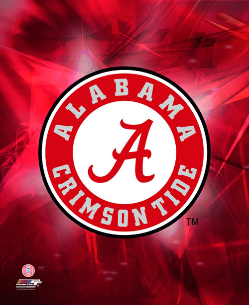 Alabama Crimson Tide NCAA Logo Photo Print (8" x 10")