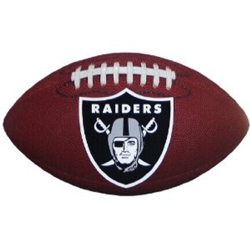 Las Vegas Raiders NFL Football Shaped Magnet - Raiders Logo