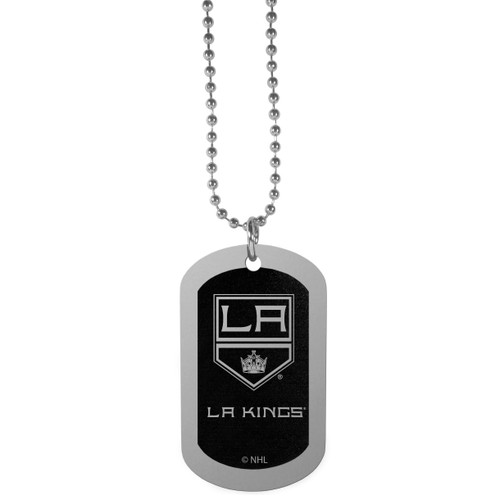 Los Angeles Kings NHL Chrome Tag Necklace