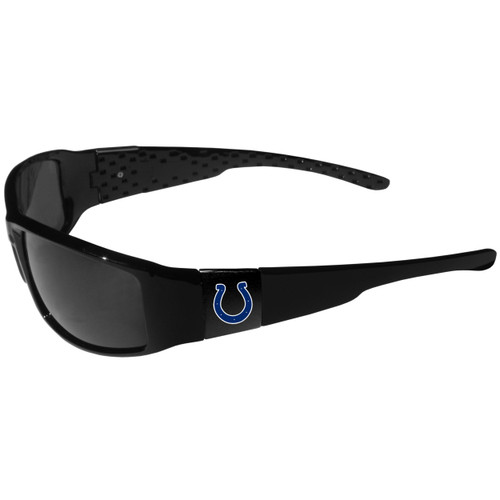 Indianapolis Colts Black Wrap Sunglasses 