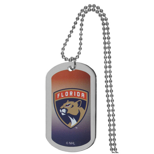 Florida Panthers NHL Color Tag Necklace