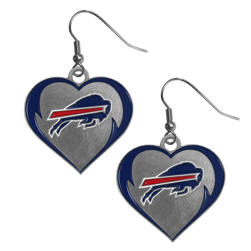 Buffalo Bills NFL Fish Hook Earrings