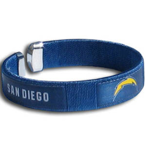 San Diego Chargers NFL Band Bracelet - Blue