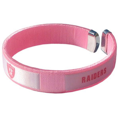 Las Vegas Raiders NFL Band Bracelet - Pink