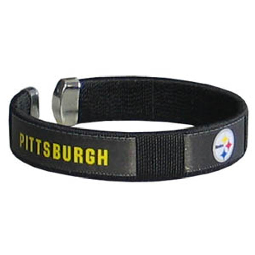 Pittsburgh Steelers NFL Band Bracelet - Black