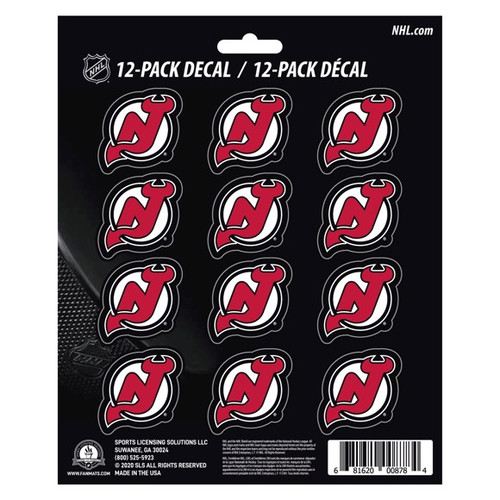 New Jersey Devils NHL Mini Decals