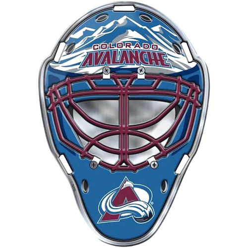Colorado Avalanche NHL Aluminum Goalie Mask Emblem