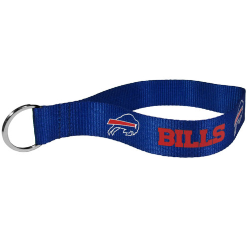 Buffalo Bills NFL Blue Lanyard Wrist Strap Key Chain