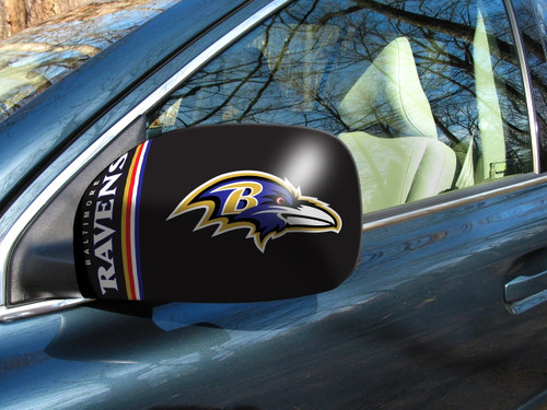Baltimore Ravens NFL Car SUV Side View Mirror Cover Set