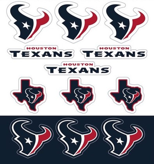 Houston Texans Logo Mini Decals