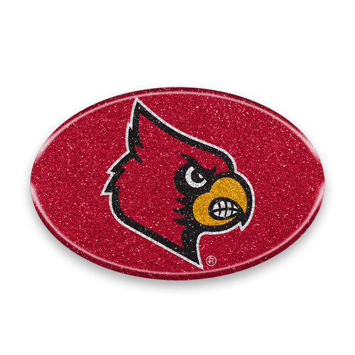 Louisville Cardinals Logo Color Bling Emblem