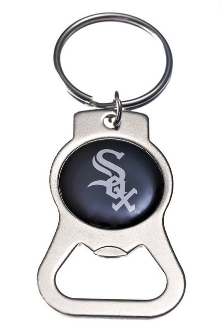 Chicago White Sox MLB Black Bottle Opener Key Chain Chicago White Sox MLB Black Bottle Opener Key Chain