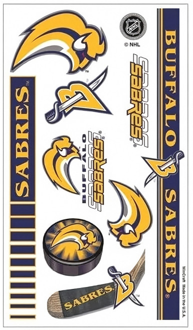 Buffalo Sabres NHL Temporary Logo Tattoos