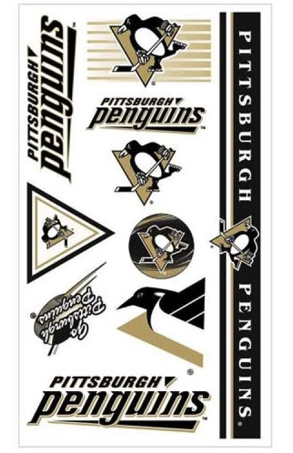 Pittsburgh Penguins NHL Temporary Tattoos