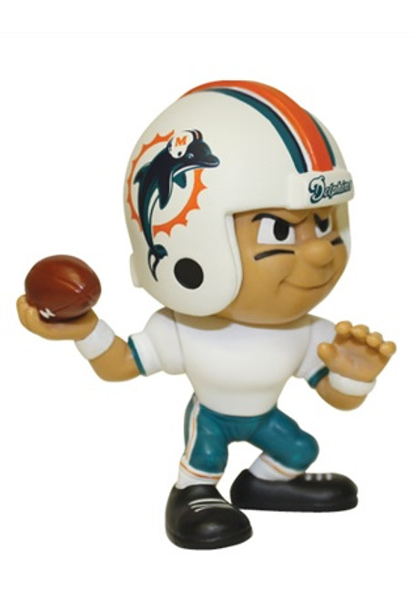 Miami Dolphins NFL Toy Quarterback Action Figure - White Jersey