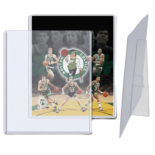 8 x 10 Photo Display Stand – Slide-In Rigid Holder for Desktop or Shelf