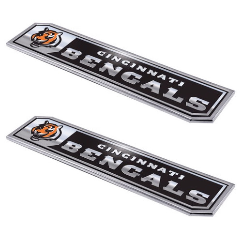 Cincinnati Bengals NFL Aluminum Embossed Truck Emblems