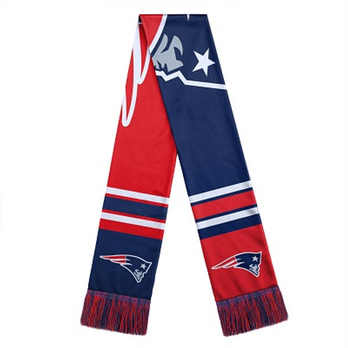 New England Patriots Team Logo Colorblock Scarf