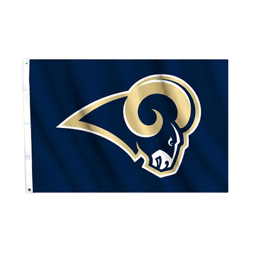 Los Angeles Rams NFL 2' x 3' Blue Flag - Rams Head Logo