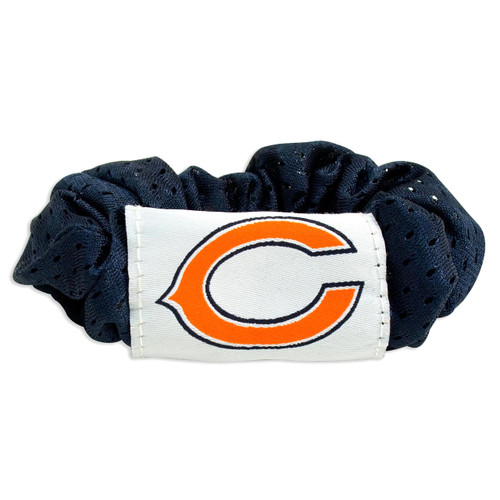 Chicago Bears NFL Scrunchie Hair Twist Tie - Navy Blue