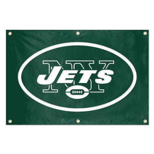 New York Jets NFL Logo Banner Flag