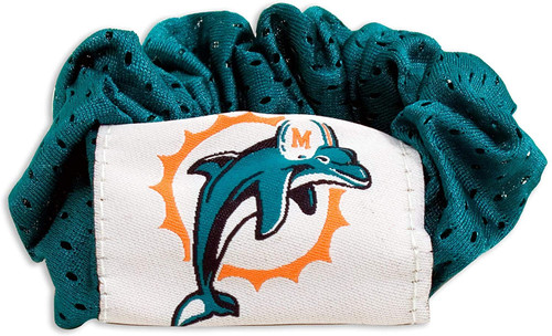 Miami Dolphins NFL Scrunchie Hair Twist Tie