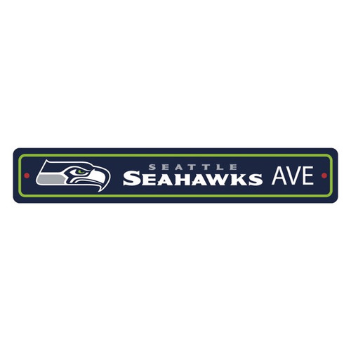 Seattle Seahawks Team Color Street Sign