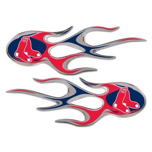 Boston Red Sox MLB 2-piece Flame Graphic Set