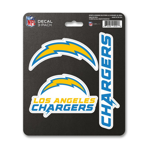 Los Angeles Chargers NFL Decal Set