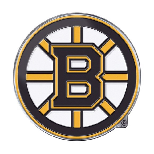 Boston Bruins NHL Aluminum Color Emblem