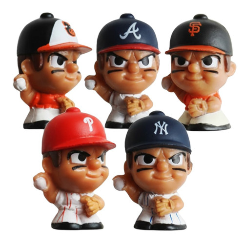 TeenyMates MLB Series 2 Pitcher Figures - Mystery Blind Bag (2 Figures & 2 Puzzle Pieces)