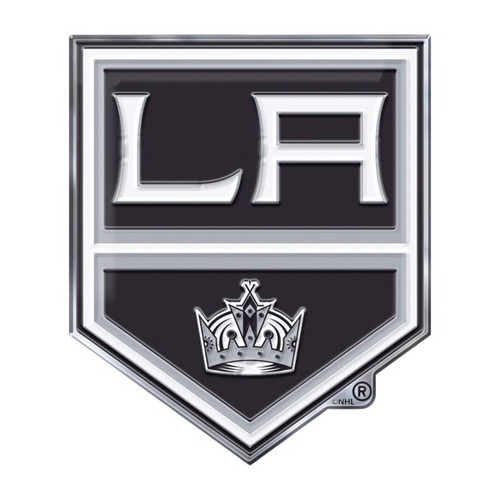 Los Angeles Kings NHL Aluminum Color Emblem