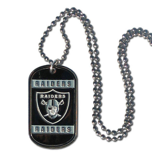 Las Vegas Raiders NFL Color Tag Necklace