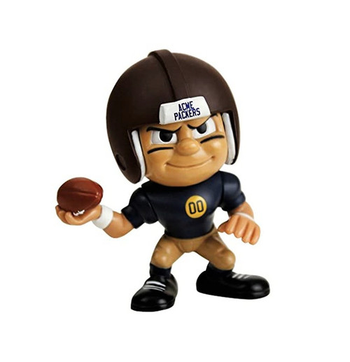 Green Bay Packers NFL Toy Quarterback Action Figure - Throwback Jersey Green Bay Packers NFL Toy Quarterback Action Figure - Throwback Jersey