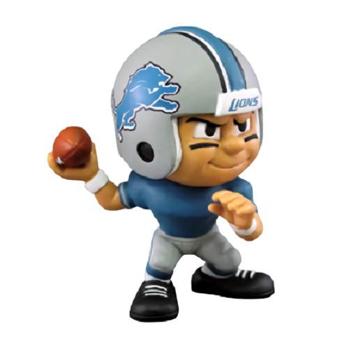 Detroit Lions NFL Toy Quarterback Action Figure - Blue Jersey Detroit Lions NFL Toy Quarterback Action Figure - Blue Jersey