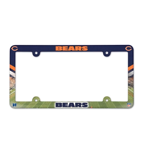 Chicago Bears NFL Stadium License Plate Frame Chicago Bears NFL Stadium License Plate Frame