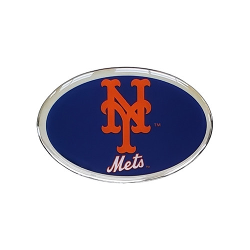 New York Mets MLB Color Chrome 3D Logo Emblem