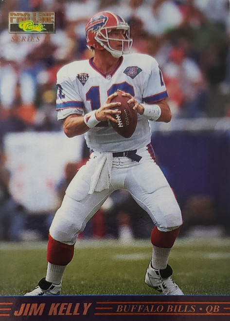 Jim Kelly - Buffalo Bills - 1995 Pro Line Classic Card #II-1