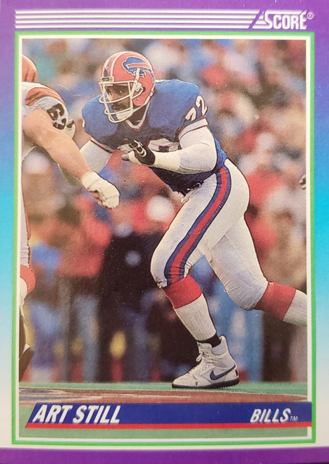 Art Still - Buffalo Bills - 1990 Score Card #537