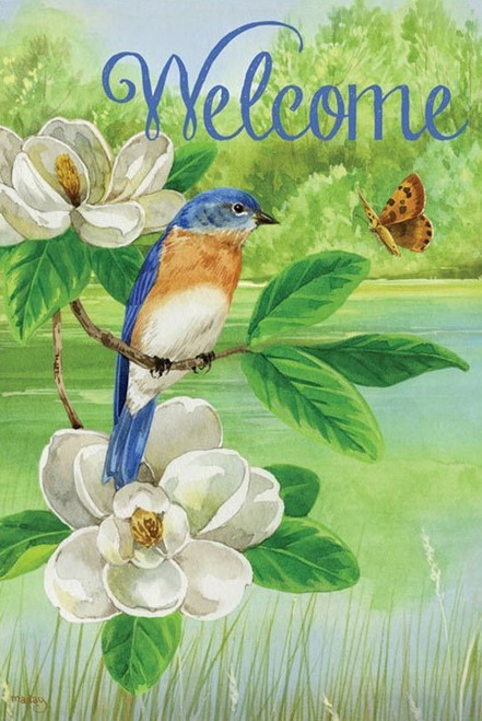 Natures Blessing Welcome Garden Flag Natures Blessing Welcome Garden Flag
