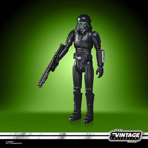 Imperial Death Trooper - Star Wars Action Figure Toy - Retro Collection - The Mandalorian