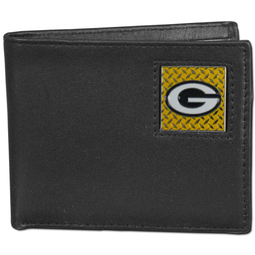 Green Bay Packers NFL Gridiron Leather Bi-fold Wallet