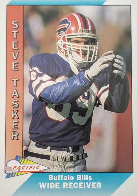 Steve Tasker - Buffalo Bills - 1991 Pacific Card #32