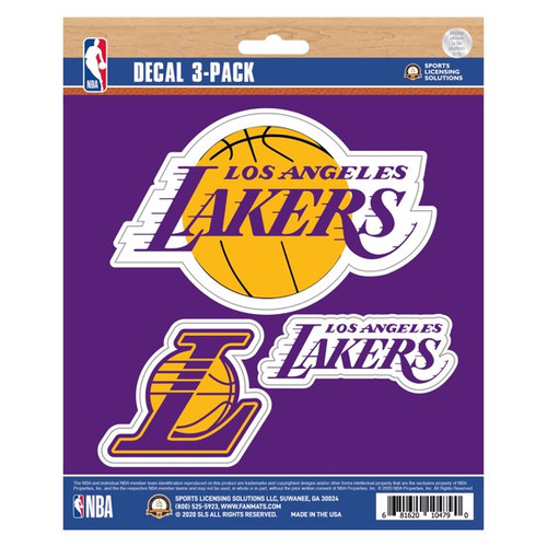 Los Angeles Lakers NBA Decal Set