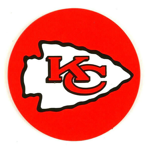 Kansas City Chiefs Team Logo Coaster Set